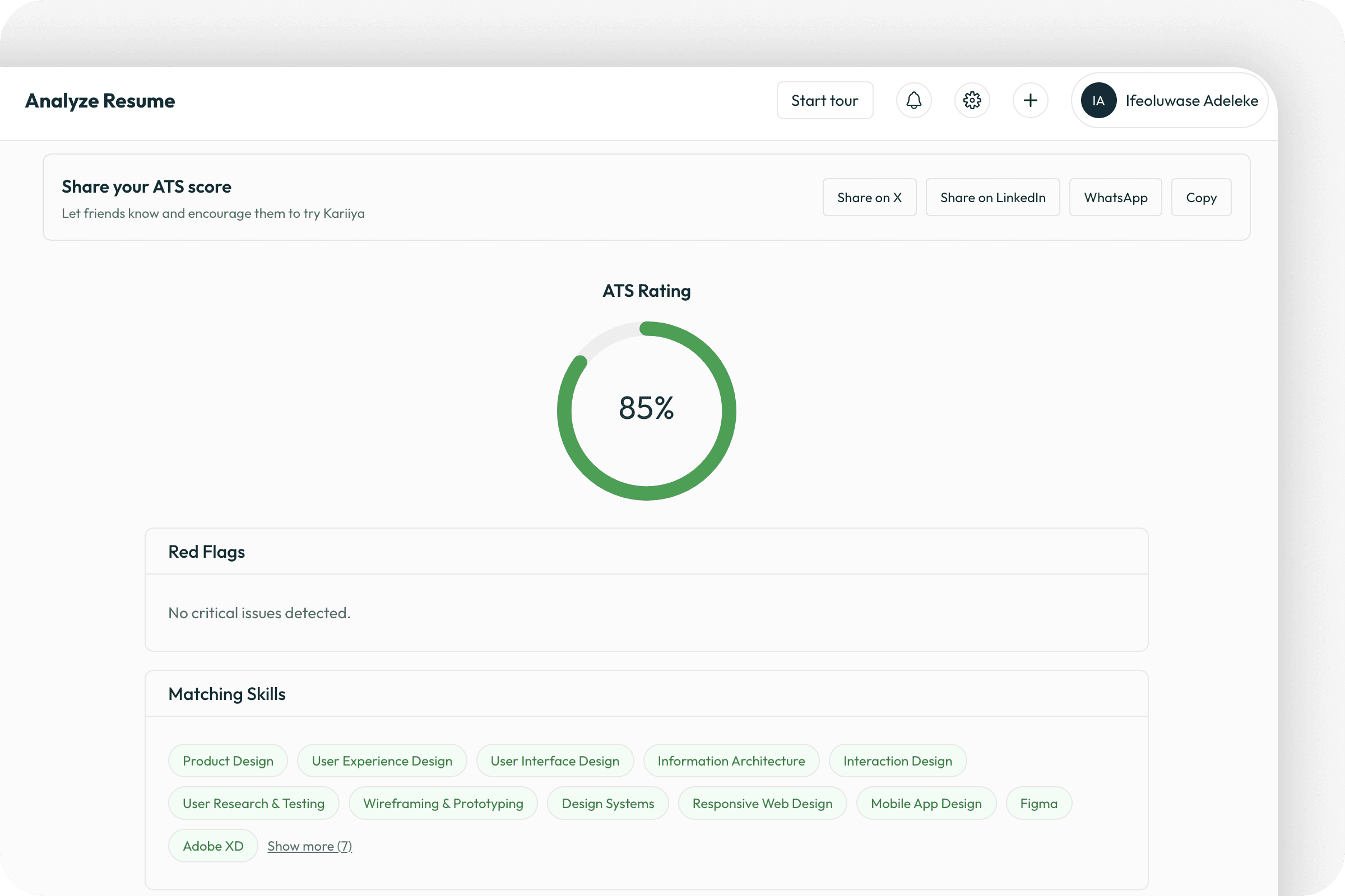 Application Progress Tracking